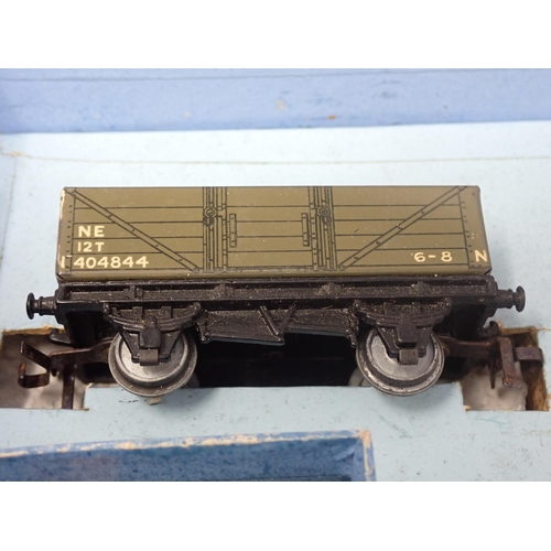 1036 - A rare Hornby-Dublo EDG7 LNER Tank Goods Set with Royal Scot Box. This rare set has a factory date s... 