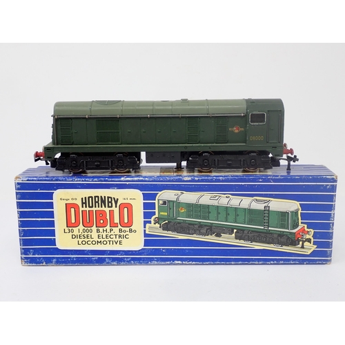 1049 - A boxed Hornby-Dublo L30 Bo-Bo. Locomotive in near mint condition. Roof has no paint loss, fitted wi... 