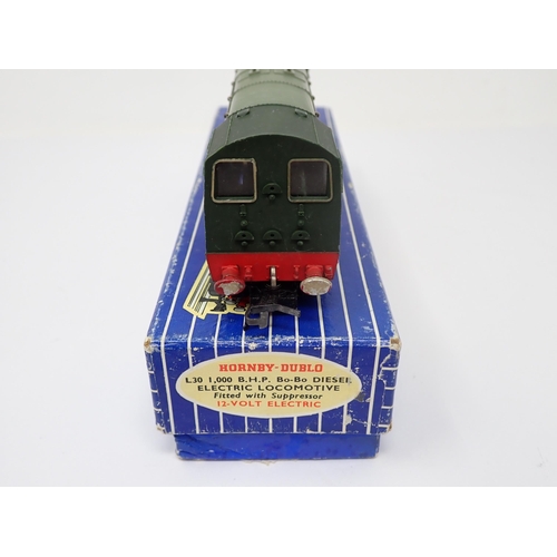 1049 - A boxed Hornby-Dublo L30 Bo-Bo. Locomotive in near mint condition. Roof has no paint loss, fitted wi... 