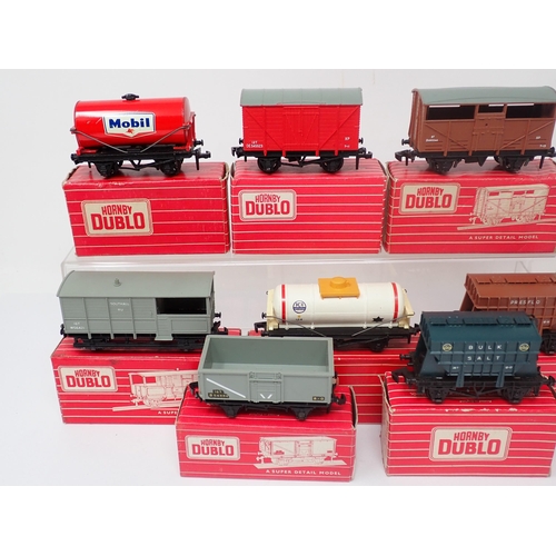 1057 - Ten boxed Hornby-Dublo Wagons including Nos. 4312, 4313, 4318, 4626, 4627, 4630, 4655, 4657, 4675 an... 