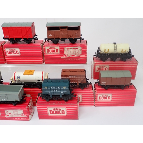 1057 - Ten boxed Hornby-Dublo Wagons including Nos. 4312, 4313, 4318, 4626, 4627, 4630, 4655, 4657, 4675 an... 