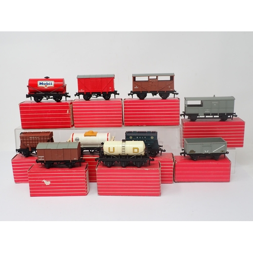 1057 - Ten boxed Hornby-Dublo Wagons including Nos. 4312, 4313, 4318, 4626, 4627, 4630, 4655, 4657, 4675 an... 