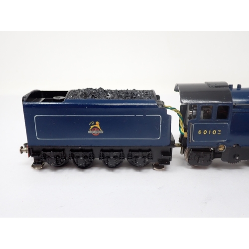 1061 - A rare boxed Trix Twin 'Scotsman' in BR blue livery, No 1/540. Some overpainting mainly to cab roof,... 