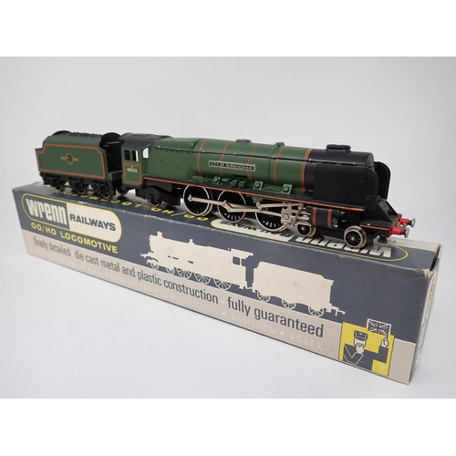 1074 - A boxed Wrenn 00 gauge W2228 'City of Birmingham' in BR green livery. Near mint condition, appears u... 