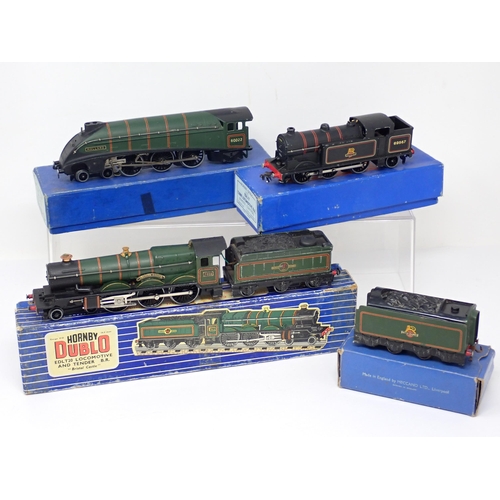 1075 - A boxed Hornby-Dublo L11 'Mallard' Locomotive and tender, boxed Hornby-Dublo EDL17 0-6-2T Locomotive... 