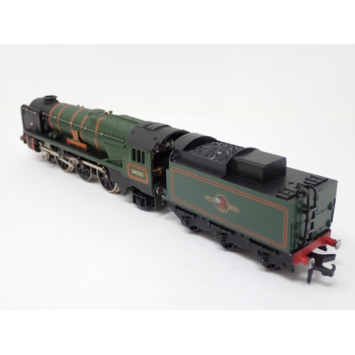 1078 - A boxed Hornby-Dublo 2-rail West Country 'Barnstaple' Locomotive and a boxed No.2218 2-6-4T Locomoti... 