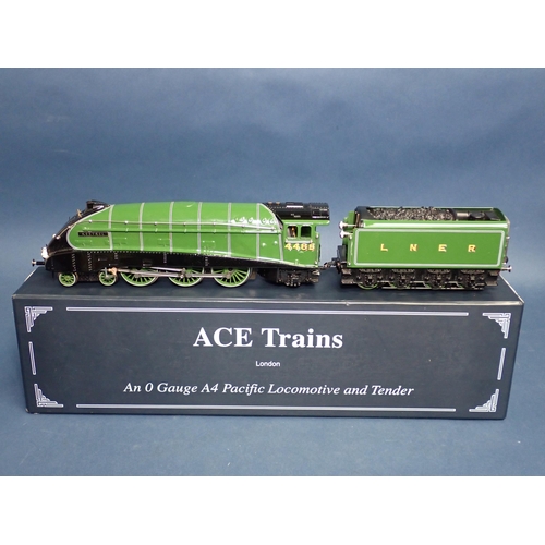 1101 - A boxed Ace Train 0 gauge A4 'Kestrel' Locomotive. Superb example, has been lightly run, box undamag... 