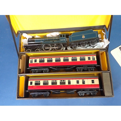 1105 - A boxed Basset-Lowke No.754/6 0 gauge 3-rail 'Prince Charles' Passenger Set. Excellent condition, bo... 