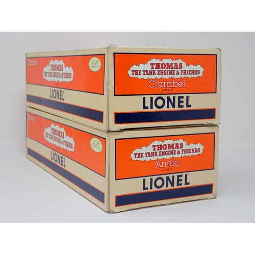 1110 - A boxed Lionel 0 gauge Coach 'Annie' and another 'Clarabel'