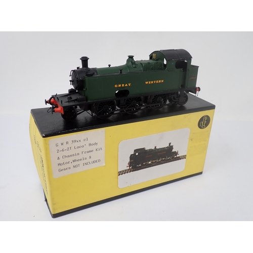 1118 - A Jackson-Evans kit built 00 gauge G.W.R. 39xx Class 2-6-2T Locomotive with Portescap motor in origi... 