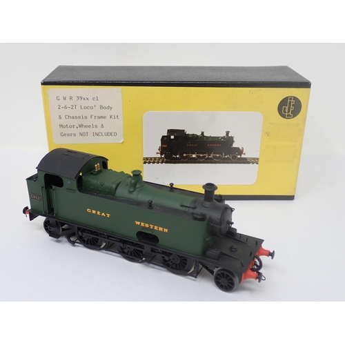 1118 - A Jackson-Evans kit built 00 gauge G.W.R. 39xx Class 2-6-2T Locomotive with Portescap motor in origi... 