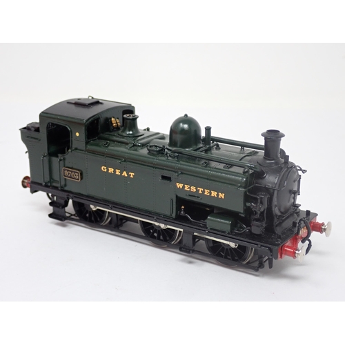 1119 - A Samhongsa brass kit built 00 gauge G.W.R. 97xx Class 0-6-0T Locomotive No.9703. With condensing ap... 