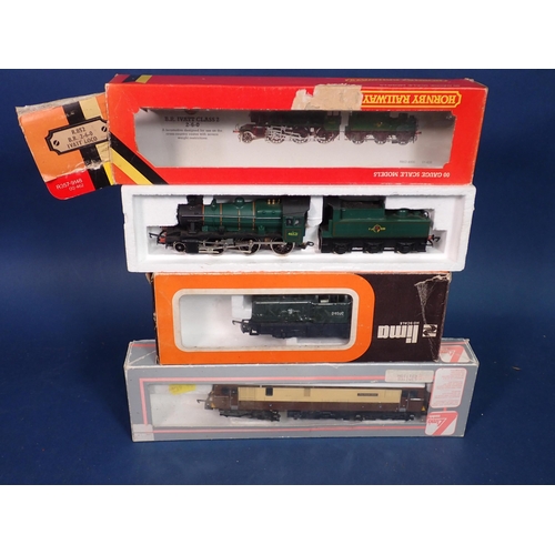 1146 - A boxed Hornby 00 gauge Ivatt Class 2 2-6-0 Locomotive, a boxed Lima limited edition Class 73 'The R... 