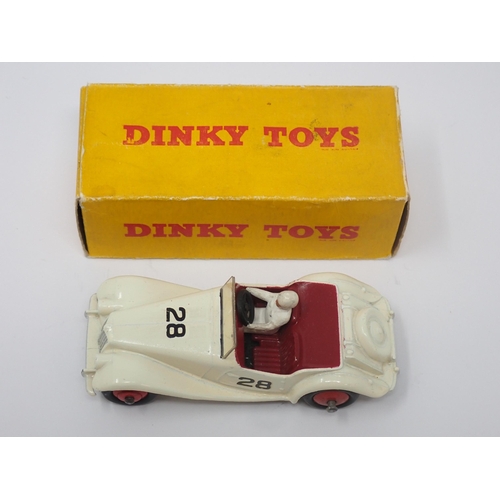 1154 - A boxed Dinky Toys No.108 white MG Midget