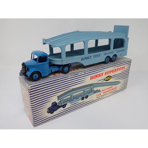 1159 - A boxed Dinky Supertoys No.982 Pullmore Car Transporter with No.794 Loading Ramp