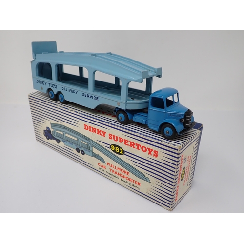 1159 - A boxed Dinky Supertoys No.982 Pullmore Car Transporter with No.794 Loading Ramp