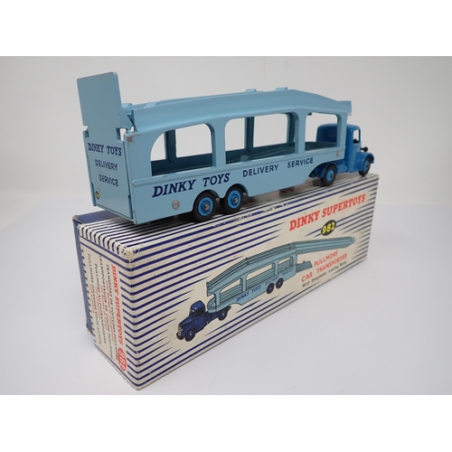 1159 - A boxed Dinky Supertoys No.982 Pullmore Car Transporter with No.794 Loading Ramp