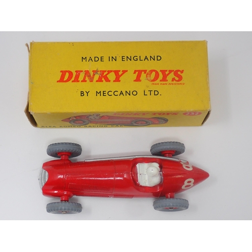 1162 - A boxed Dinky Toys No.232 Alfa Romeo Racing Car with plastic hubs