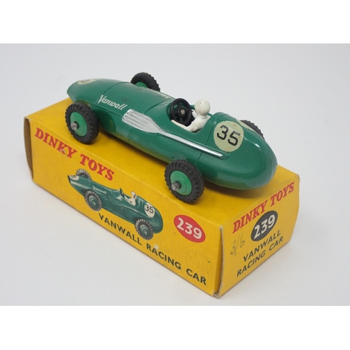 1163 - A boxed Dinky Toys No.239 Vanwall Racing Car