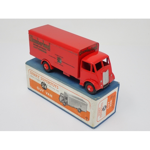 1165 - A boxed Dinky Supertoys No.514 Guy 'Slumberland' Van