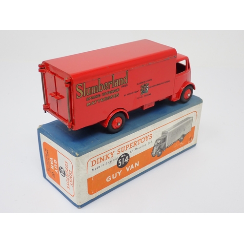 1165 - A boxed Dinky Supertoys No.514 Guy 'Slumberland' Van