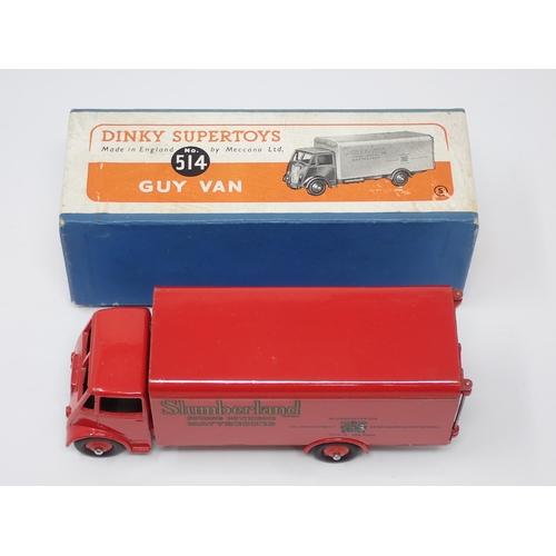 1165 - A boxed Dinky Supertoys No.514 Guy 'Slumberland' Van