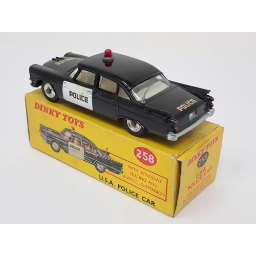 1175 - A boxed Dinky Toys No.258 U.S.A. Police Car