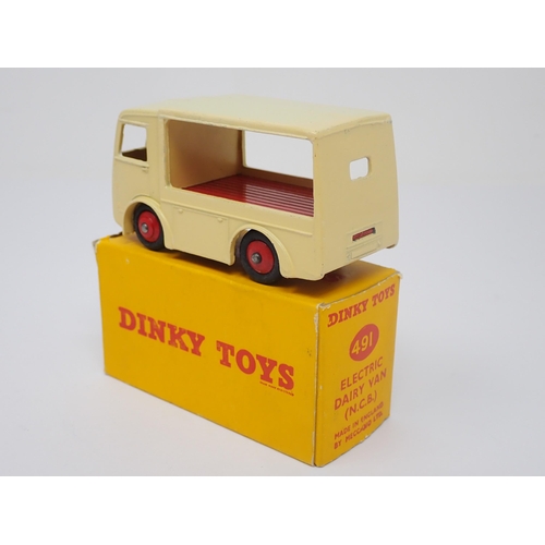 1180 - A boxed Dinky Toys No.491 N.C.B. Electric Dairy Van