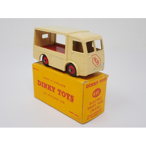 1180 - A boxed Dinky Toys No.491 N.C.B. Electric Dairy Van