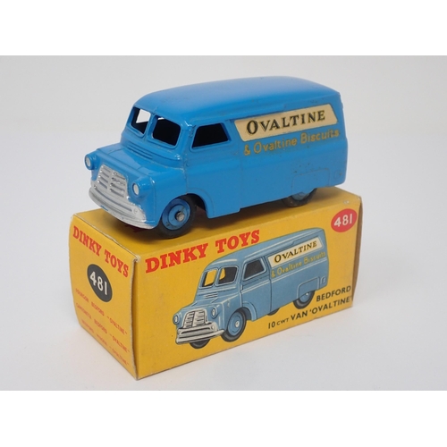 1181 - A boxed Dinky Toys No.481 Bedford 'Ovaltine' Van