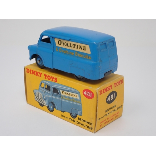 1181 - A boxed Dinky Toys No.481 Bedford 'Ovaltine' Van