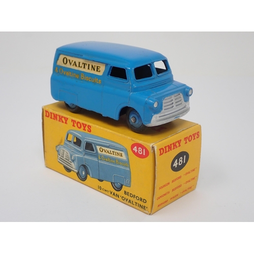 1181 - A boxed Dinky Toys No.481 Bedford 'Ovaltine' Van