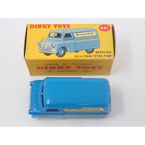 1181 - A boxed Dinky Toys No.481 Bedford 'Ovaltine' Van