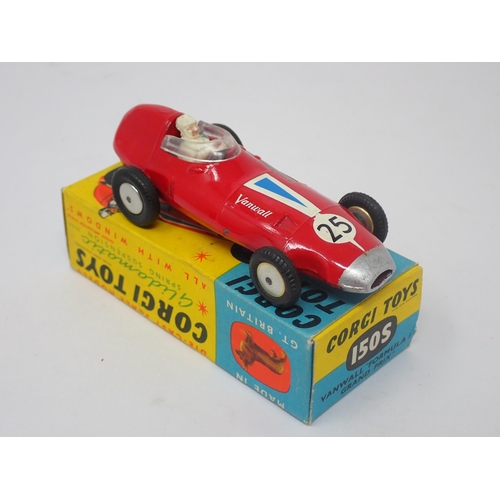 1187 - A boxed Corgi Toys No.150S Vanwall Formula 1 Grand Prix