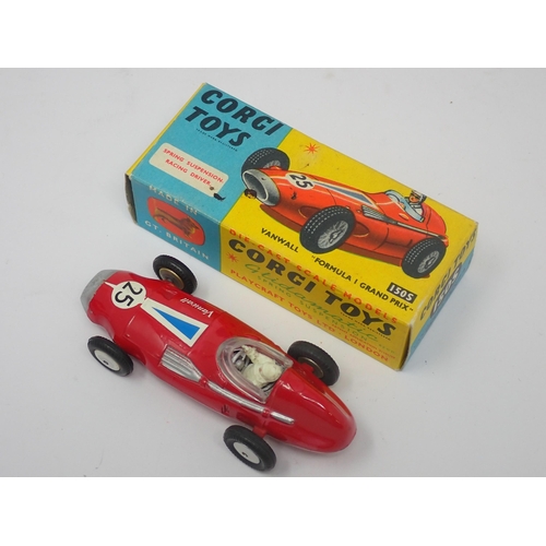 1187 - A boxed Corgi Toys No.150S Vanwall Formula 1 Grand Prix