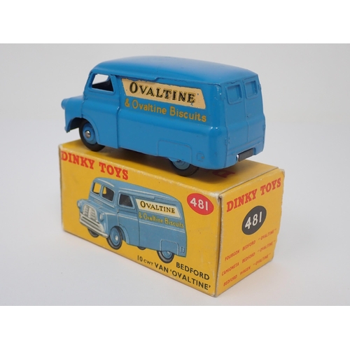 1203 - A boxed Dinky Toys No.481 Bedford 'Ovaltine' Van