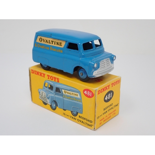 1203 - A boxed Dinky Toys No.481 Bedford 'Ovaltine' Van