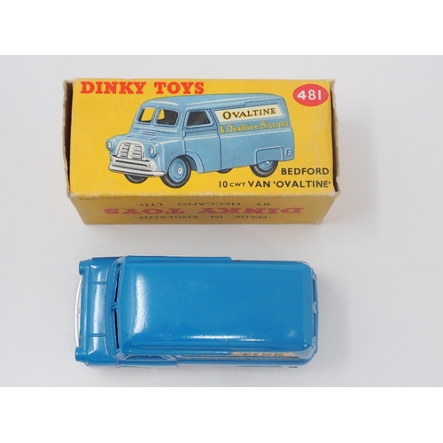 1203 - A boxed Dinky Toys No.481 Bedford 'Ovaltine' Van