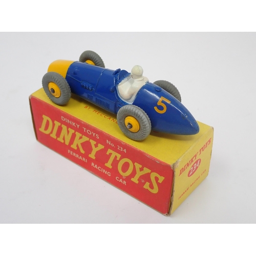 1205 - A boxed Dinky Toys No.234 Ferrari Racing Car