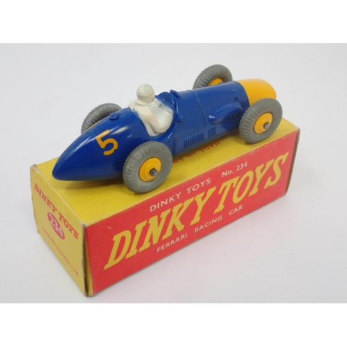 1205 - A boxed Dinky Toys No.234 Ferrari Racing Car