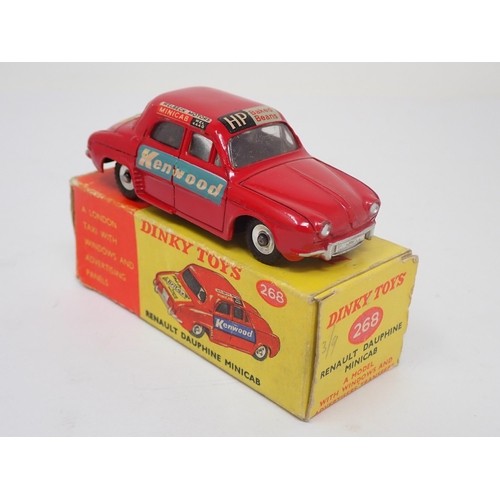 1206 - A boxed Dinky Toys No.268 Renault Dauphine Minicab