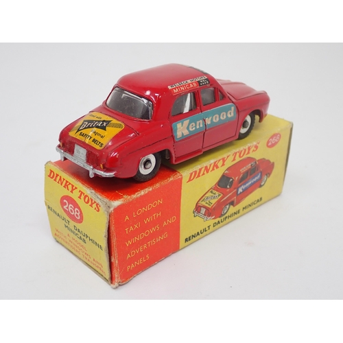 1206 - A boxed Dinky Toys No.268 Renault Dauphine Minicab