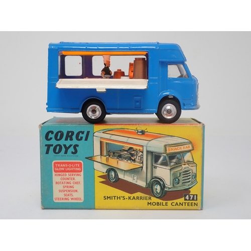 1212 - A boxed Corgi Toys No.471 Smiths-Karrier Mobile Canteen