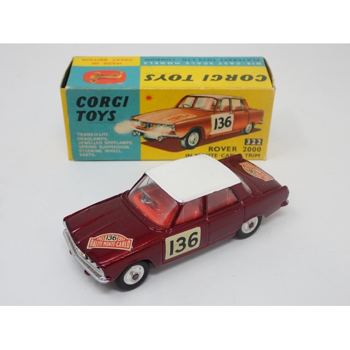 1214 - A boxed Corgi Toys No.322 Monte-Carlo Rover 2000