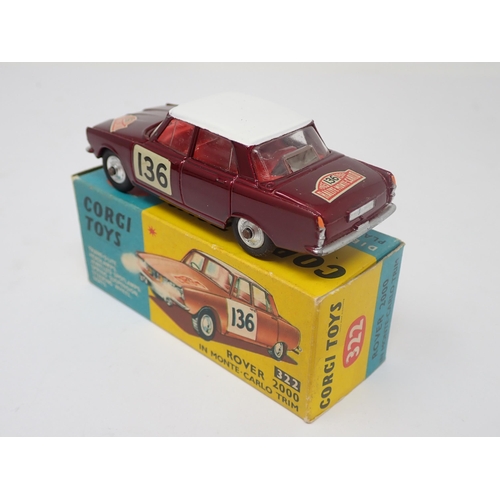 1214 - A boxed Corgi Toys No.322 Monte-Carlo Rover 2000