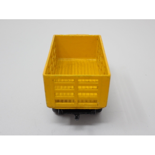 1226 - A Dinky Toys 25F yellow Produce Wagon