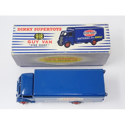 1233 - A boxed Dinky Supertoys No.918 Guy 'Ever Ready' Van