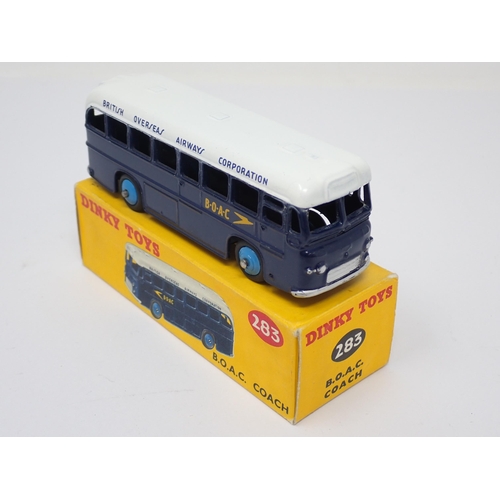 1237 - A boxed Dinky Toys No.283 B.O.A.C. Coach