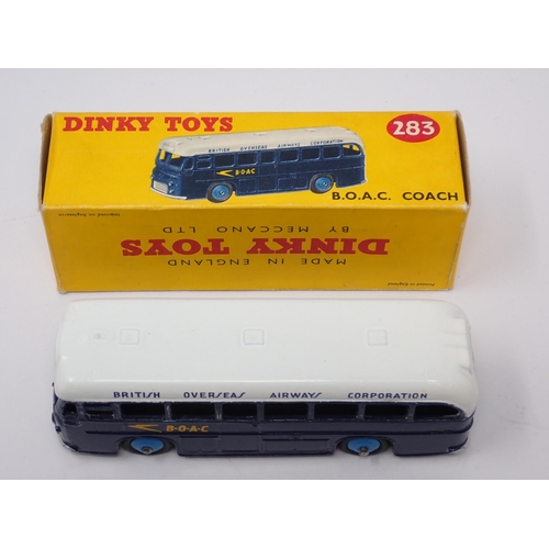 1237 - A boxed Dinky Toys No.283 B.O.A.C. Coach