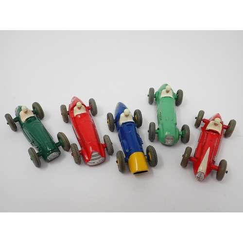 1240 - A boxed Dinky Toys No.4 Racing Cars Gift Set